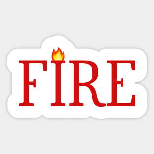 FIRE financial independence retire early Sticker
